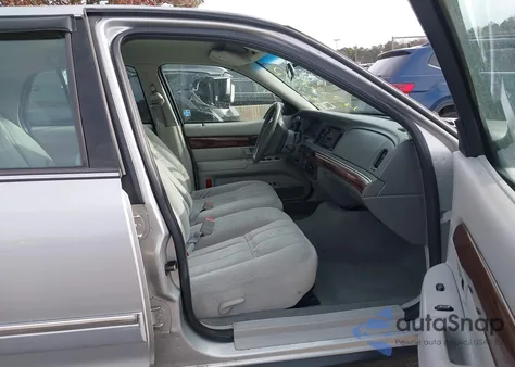 2003 Mercury Grand Marquis Gs из США, поврежденный, VIN 2MEFM74W93X660466